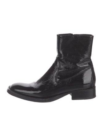 Ann Demeulemeester Patent Leather Boots