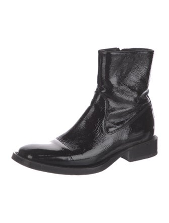 Ann Demeulemeester Patent Leather Boots