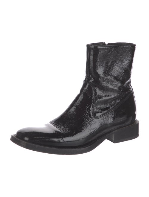 Ann Demeulemeester Patent Leather Boots