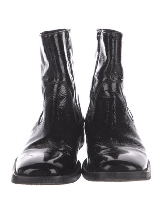 Ann Demeulemeester Patent Leather Boots