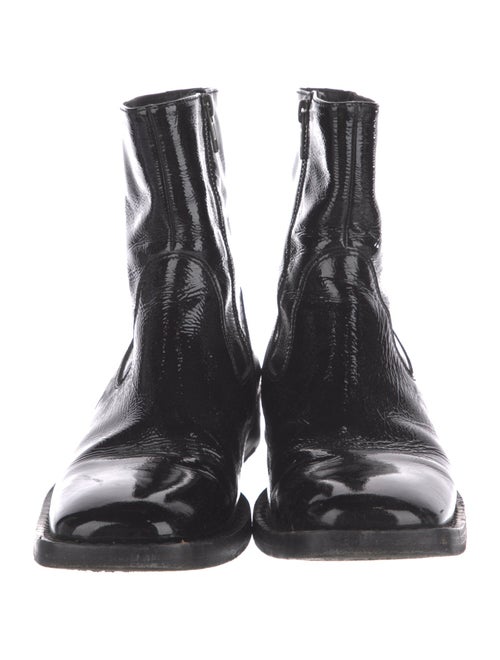Ann Demeulemeester Patent Leather Boots