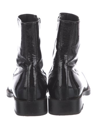 Ann Demeulemeester Patent Leather Boots