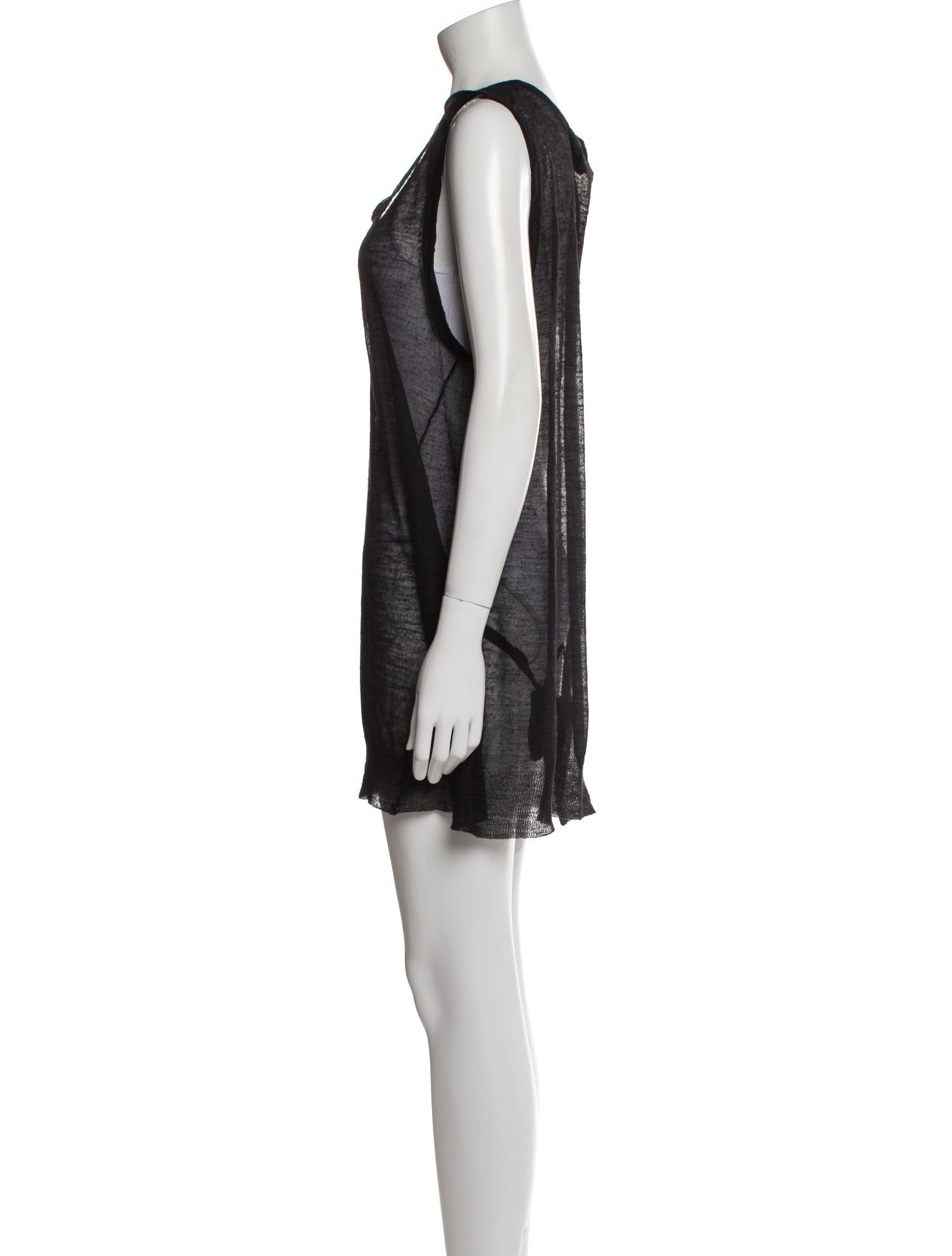 Ann Demeulemeester Silk Mini Dress