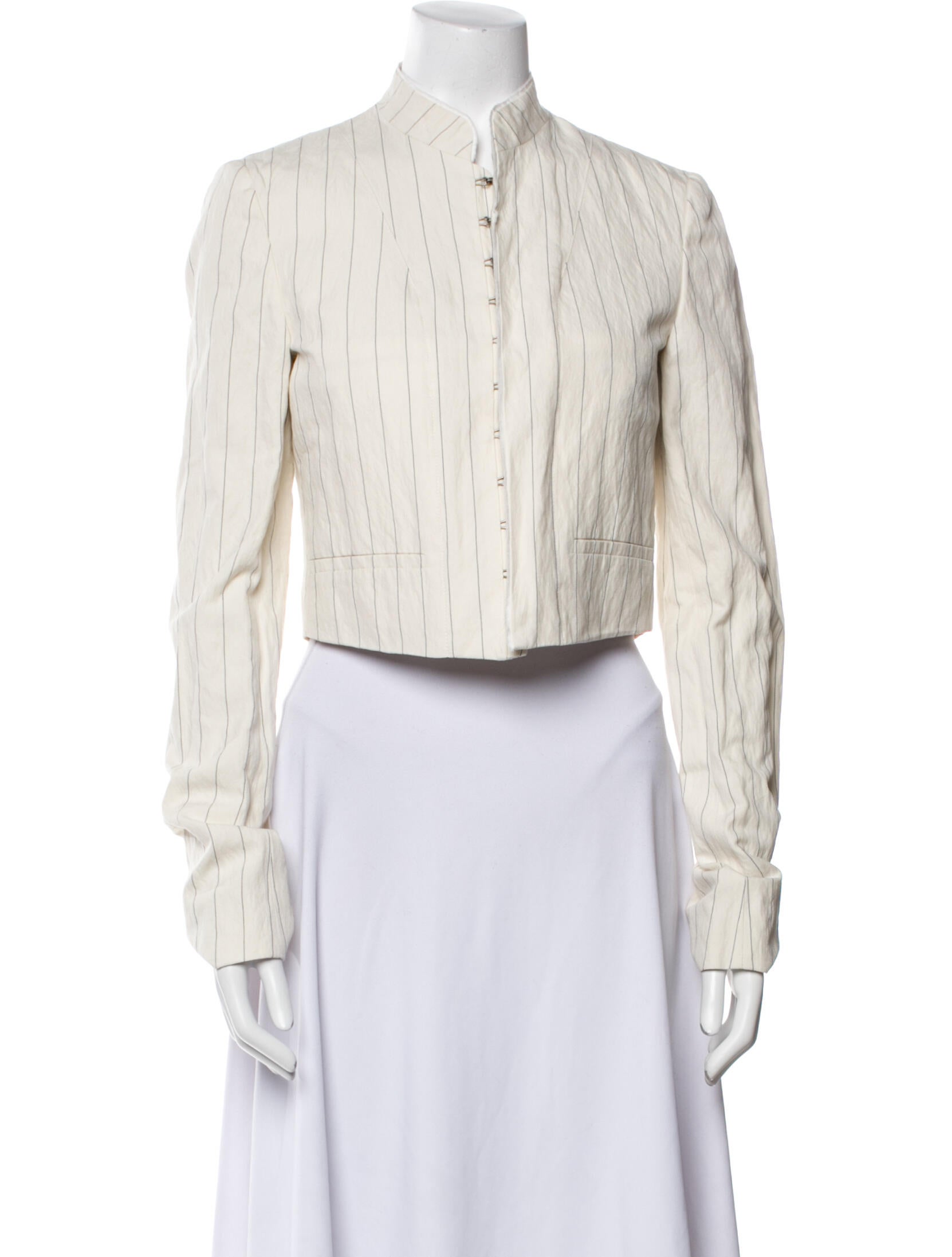 Ann Demeulemeester Striped Evening Jacket