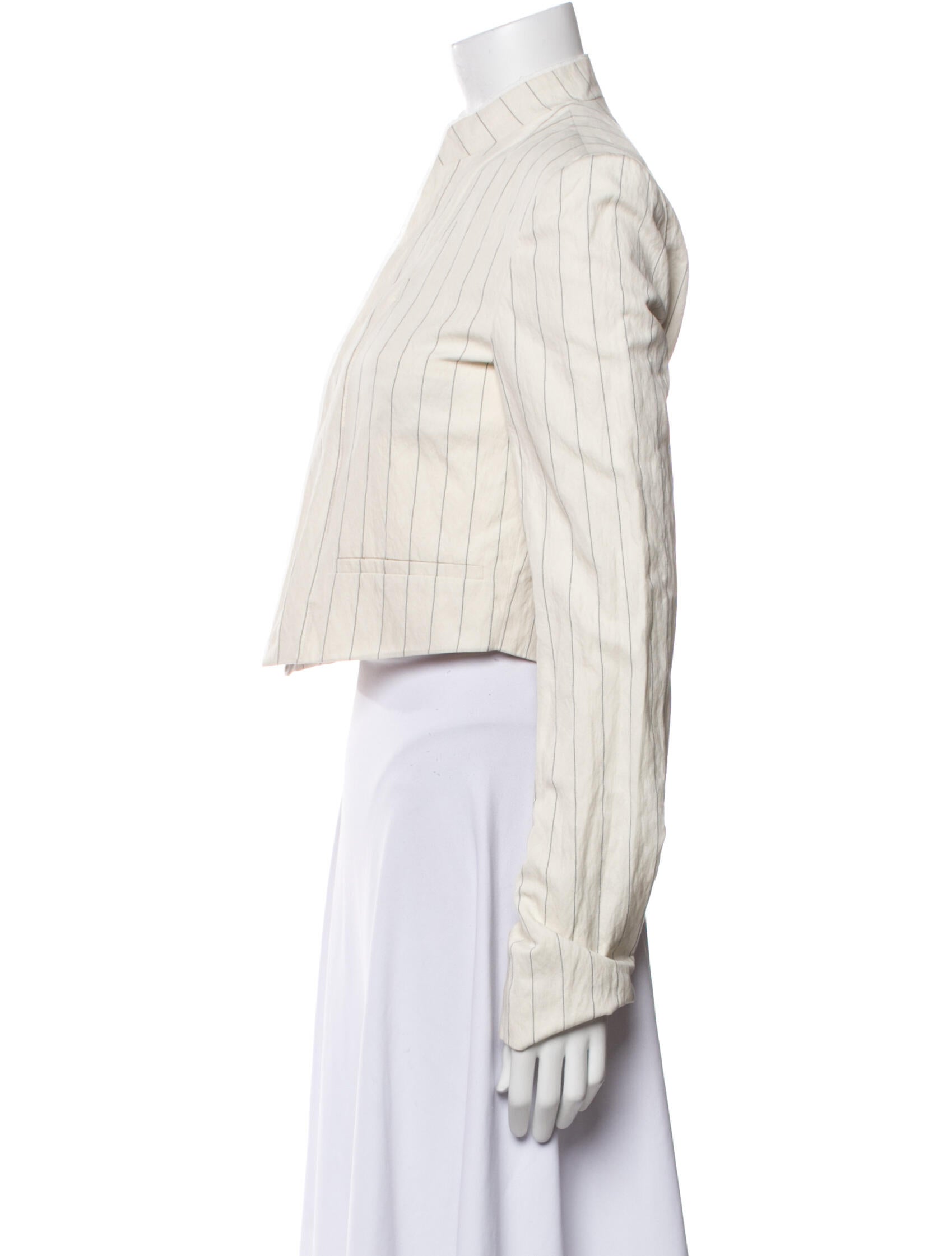 Ann Demeulemeester Striped Evening Jacket