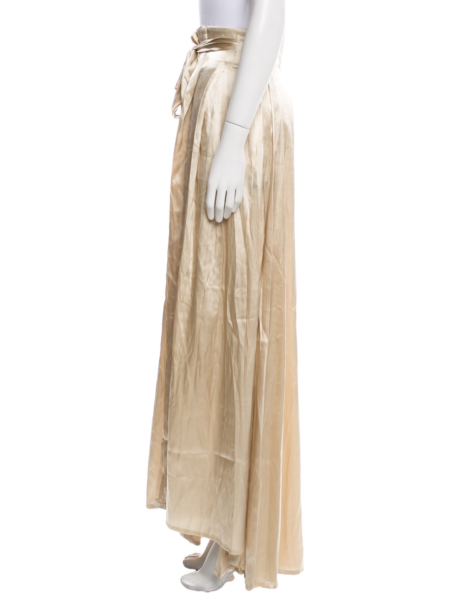 Ann Demeulemeester Silk Long Skirt w/ Tags