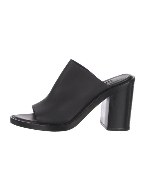 Ann Demeulemeester Leather Slides