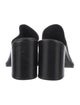 Ann Demeulemeester Leather Slides