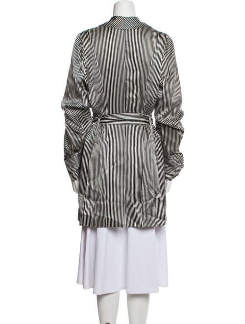 Ann Demeulemeester Silk Printed Coat