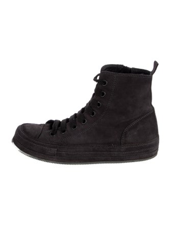Ann Demeulemeester Suede Sneakers