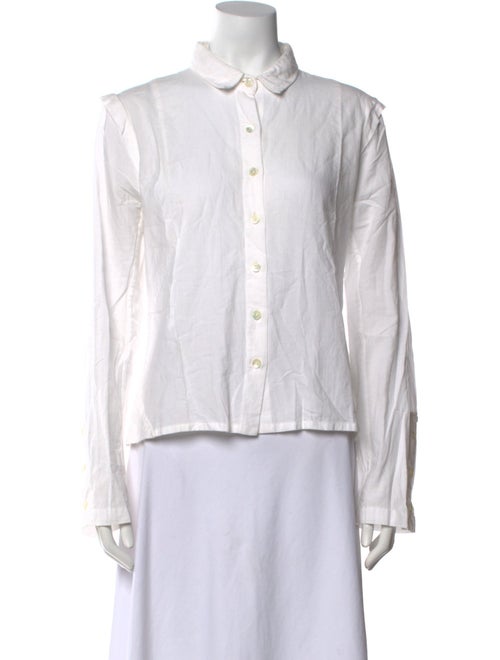 Ann Demeulemeester Long Sleeve Button-Up Top
