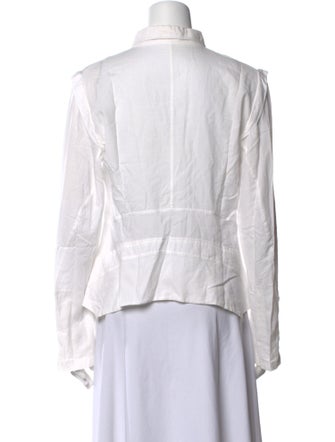 Ann Demeulemeester Long Sleeve Button-Up Top
