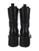 Ann Demeulemeester Leather Combat Boots