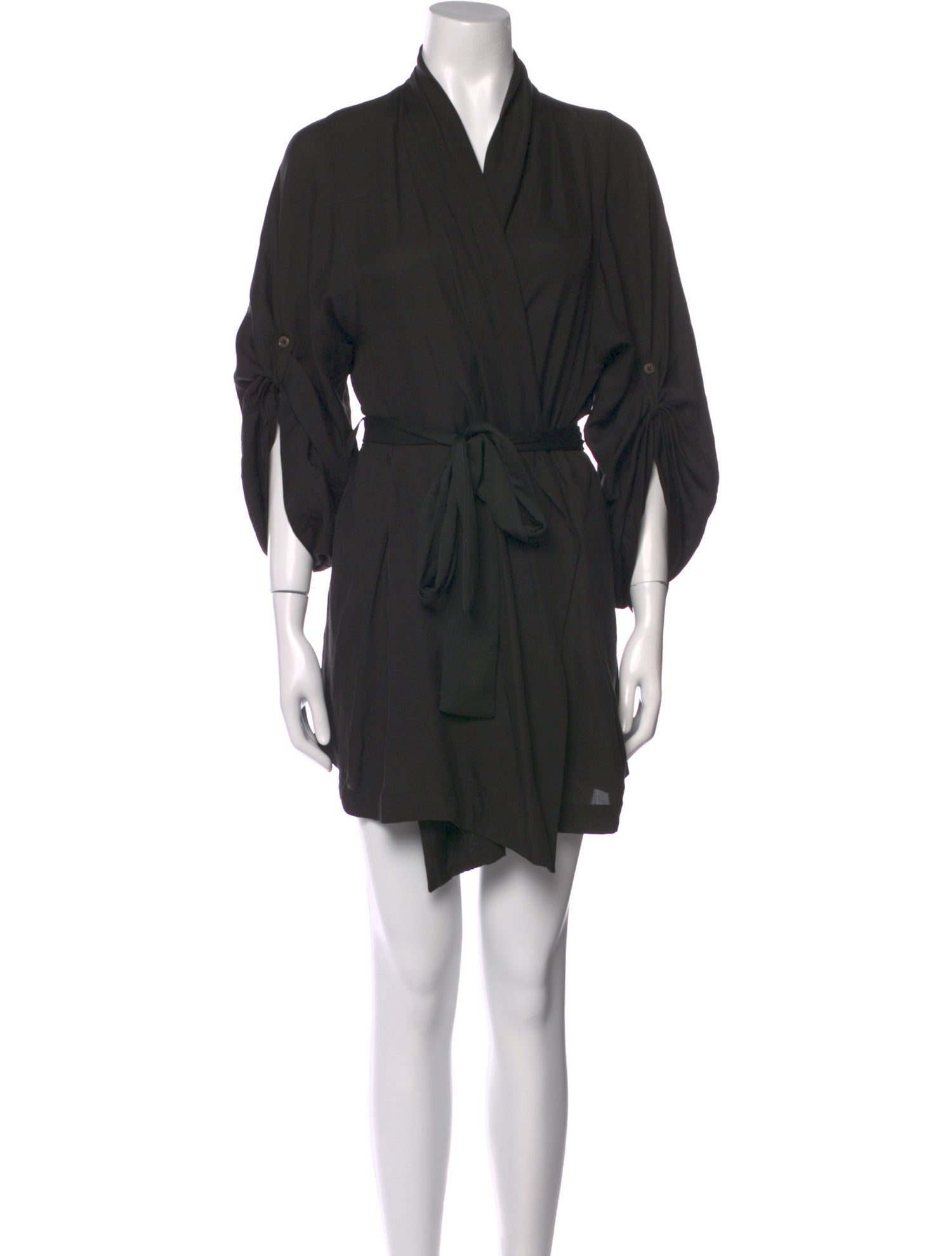 Ann Demeulemeester Silk Mini Dress
