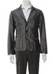 Ann Demeulemeester Printed Blazer