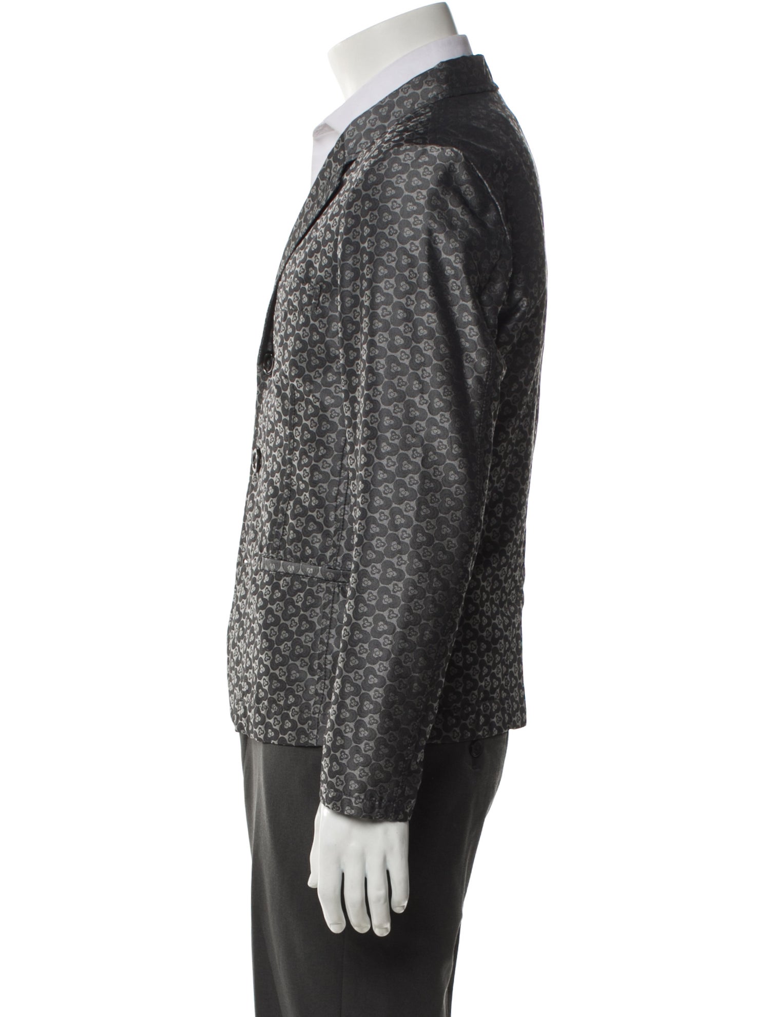 Ann Demeulemeester Printed Blazer