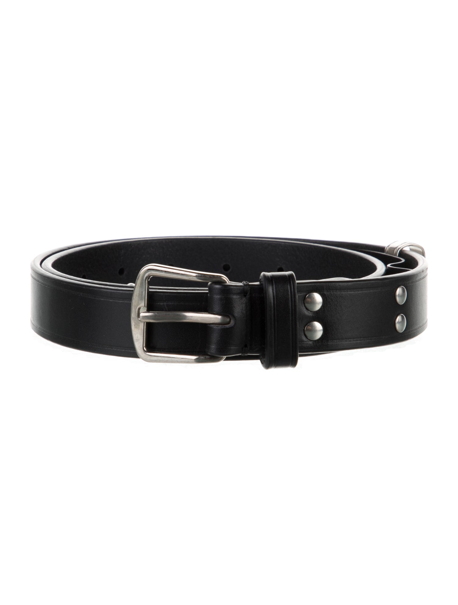 Ann Demeulemeester Skinny Leather Belt