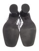 Ann Demeulemeester Leather Cutout Accent Slides