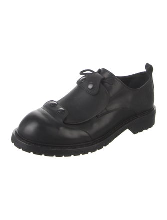 Ann Demeulemeester Leather Monk Straps