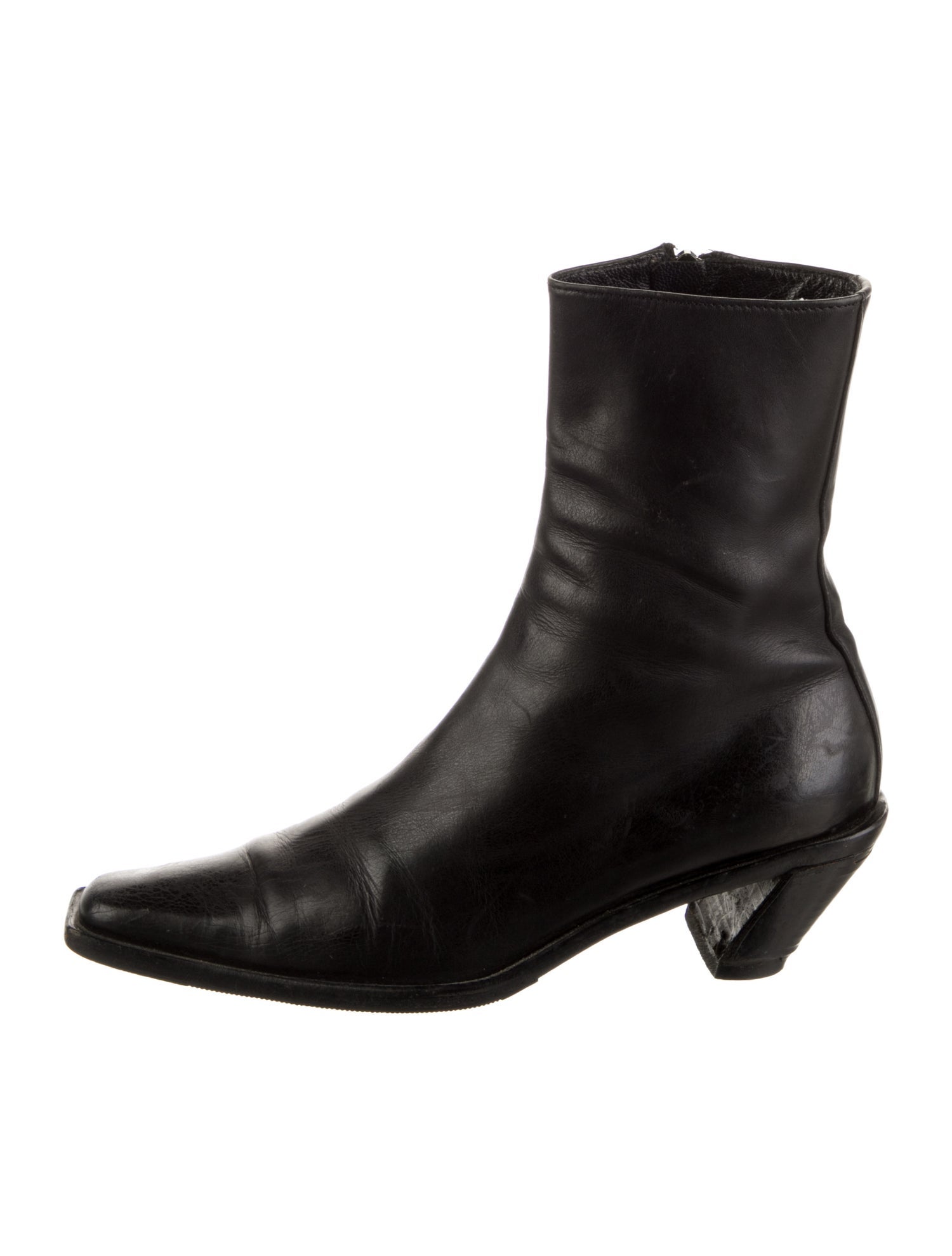 Ann Demeulemeester Leather Boots