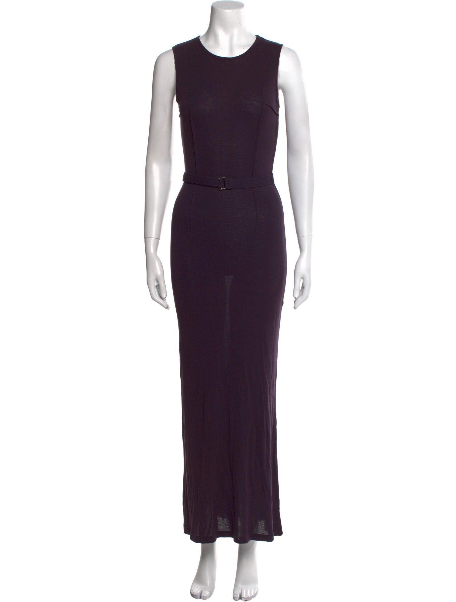 Ann Demeulemeester Crew Neck Long Dress