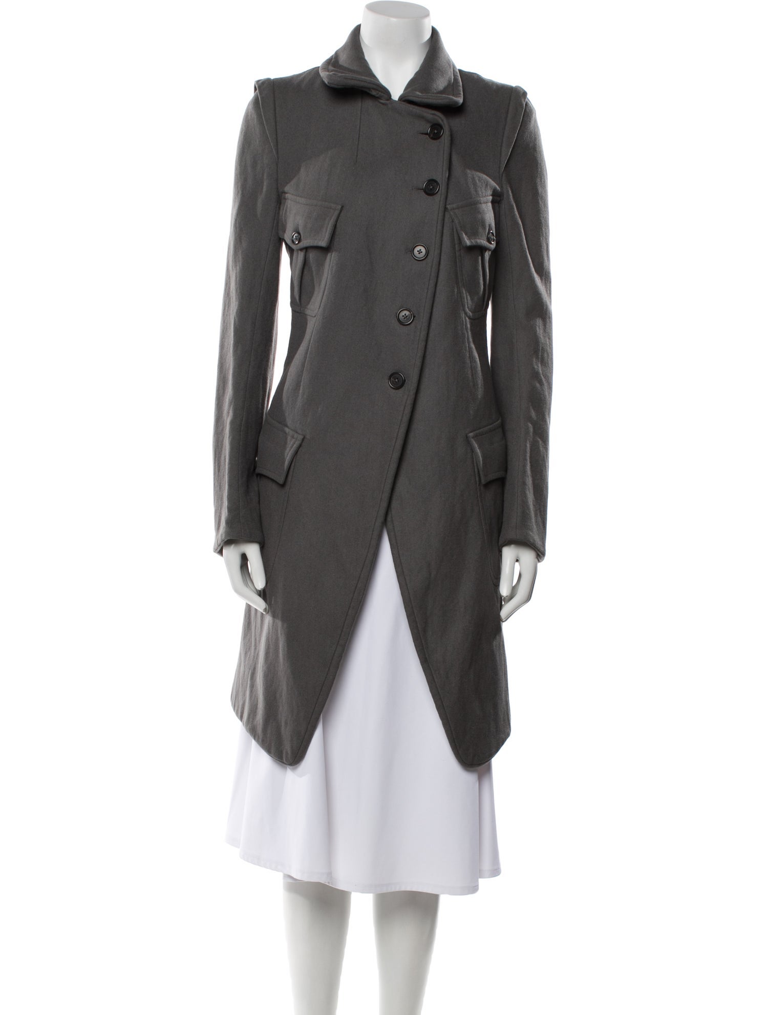 Ann Demeulemeester Vintage Late 2000's - Early 2010's Trench Coat