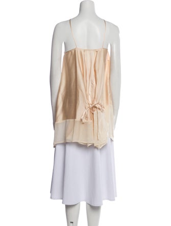 Ann Demeulemeester Silk V-Neck Tunic