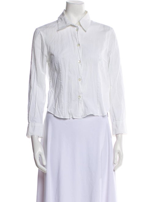 Ann Demeulemeester Three-Quarter Sleeve Button-Up Top