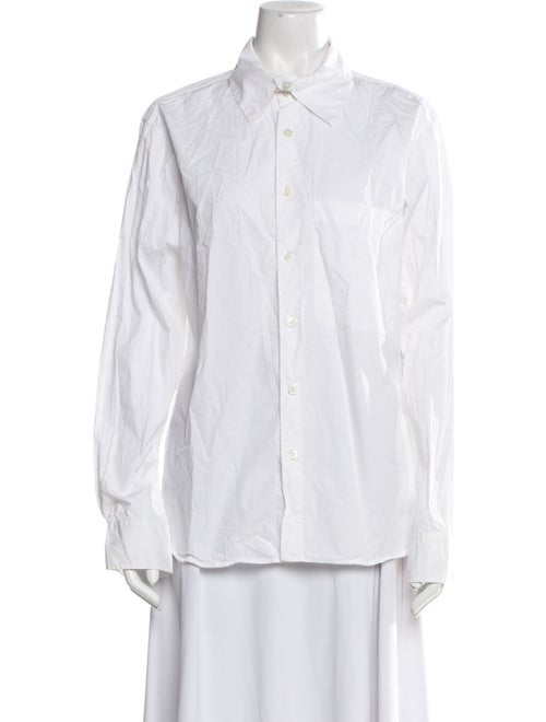 Ann Demeulemeester Long Sleeve Button-Up Top