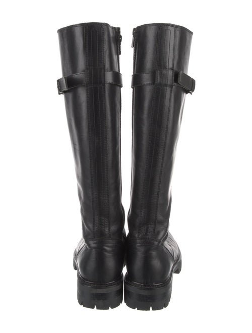 Ann Demeulemeester Leather Combat Boots