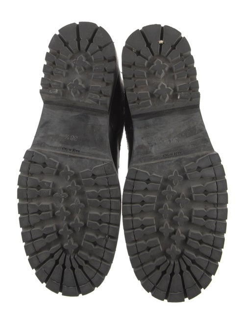 Ann Demeulemeester Leather Combat Boots