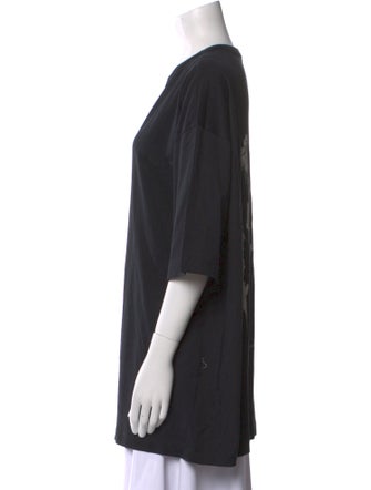 Ann Demeulemeester Crew Neck Short Sleeve Tunic