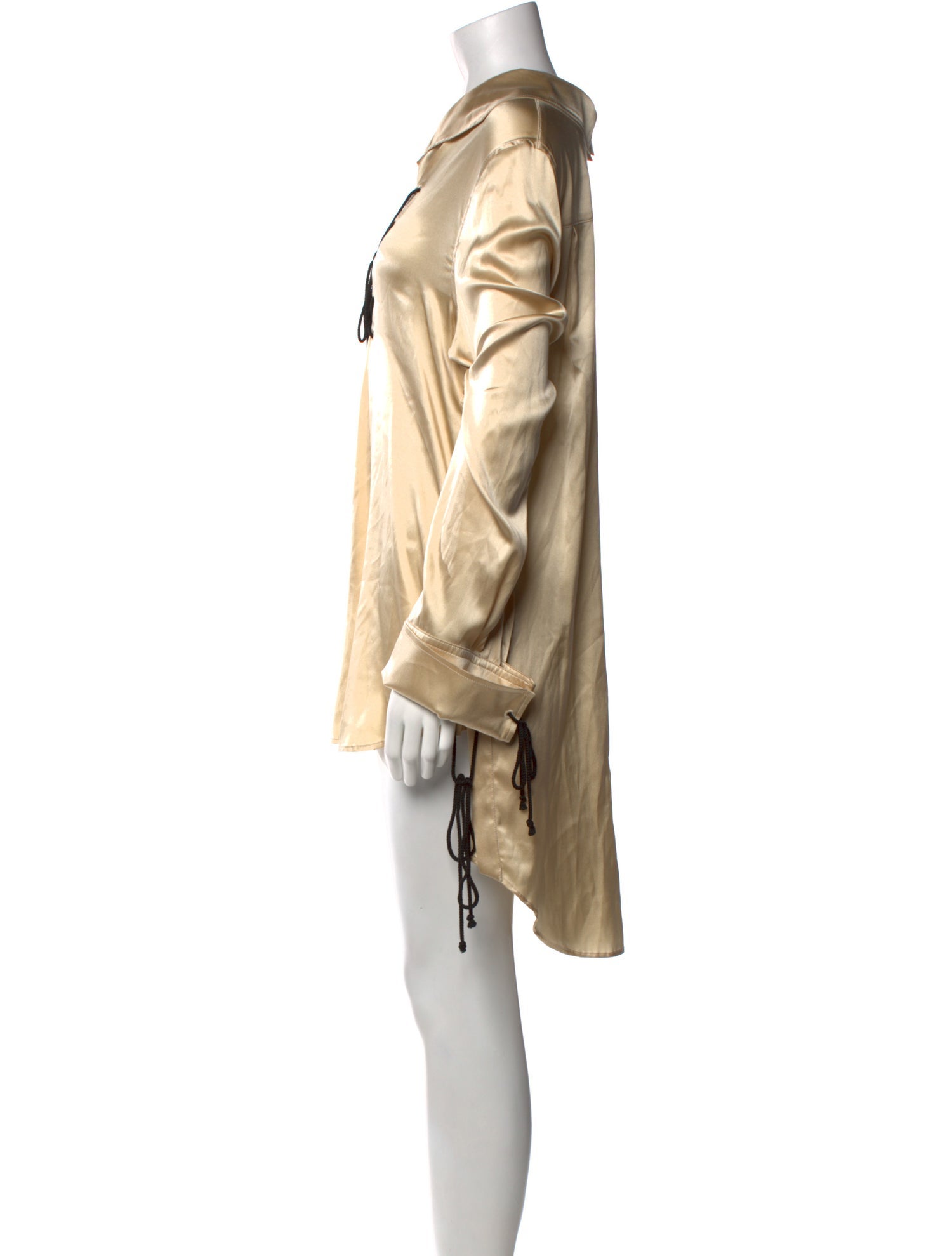 Ann Demeulemeester Silk Mini Dress