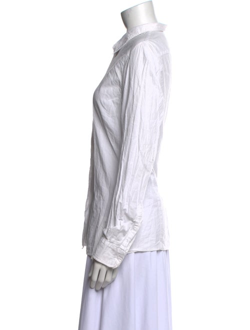 Ann Demeulemeester Long Sleeve Button-Up Top