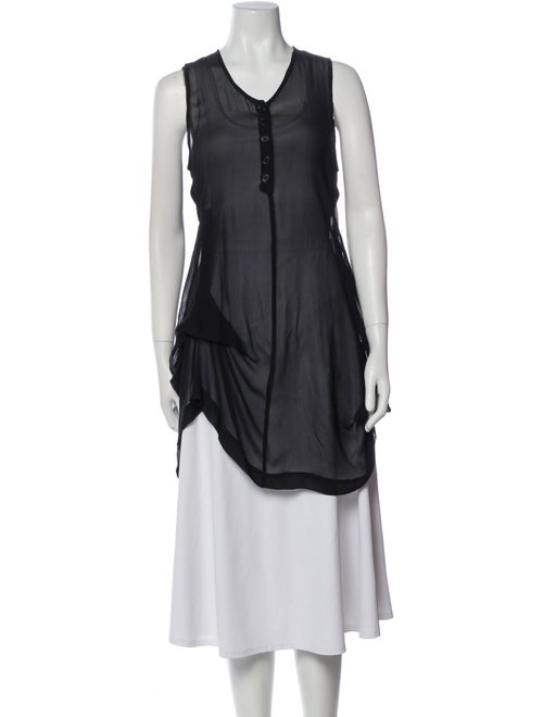 Ann Demeulemeester Late 1990's - Early 2000's Knee-Length Dress