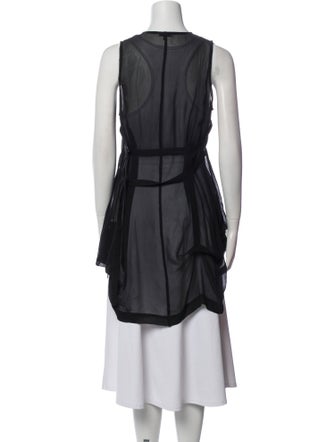 Ann Demeulemeester Late 1990's - Early 2000's Knee-Length Dress