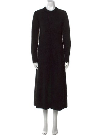 Ann Demeulemeester Angora Midi Length Dress