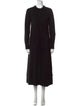 Ann Demeulemeester Angora Midi Length Dress