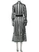 Ann Demeulemeester Striped Robe