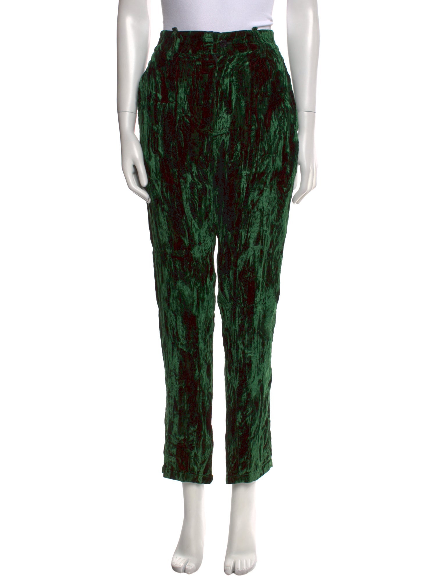 Ann Demeulemeester Printed Straight Leg Pants