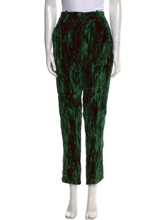 Ann Demeulemeester Printed Straight Leg Pants