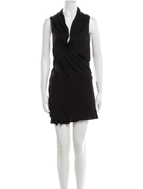 Ann Demeulemeester V-Neck Knee-Length Dress
