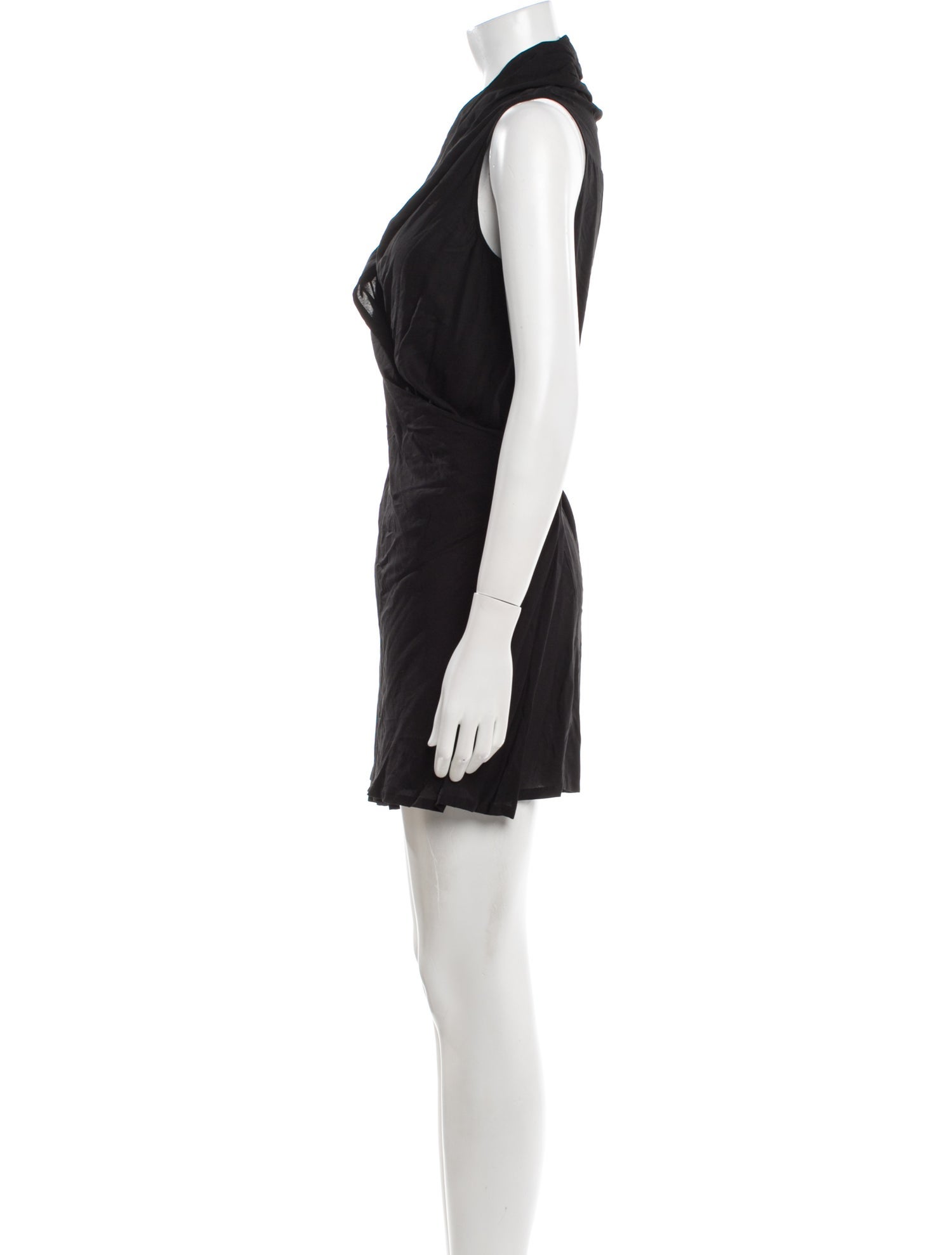 Ann Demeulemeester V-Neck Knee-Length Dress