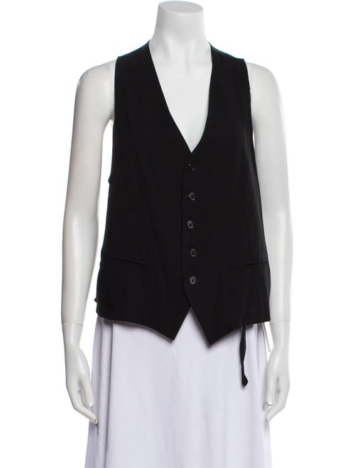 Ann Demeulemeester V-Neck Sleeveless Top