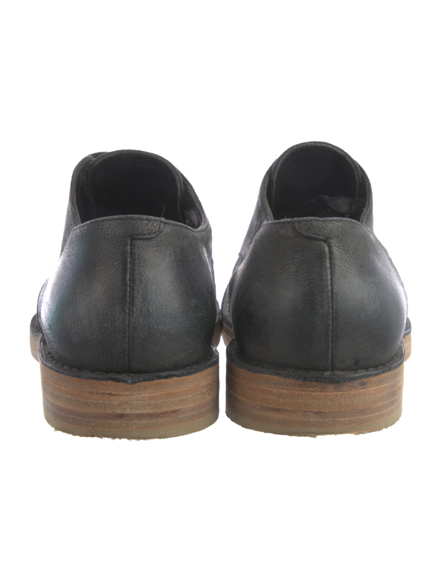 Ann Demeulemeester Leather Oxfords