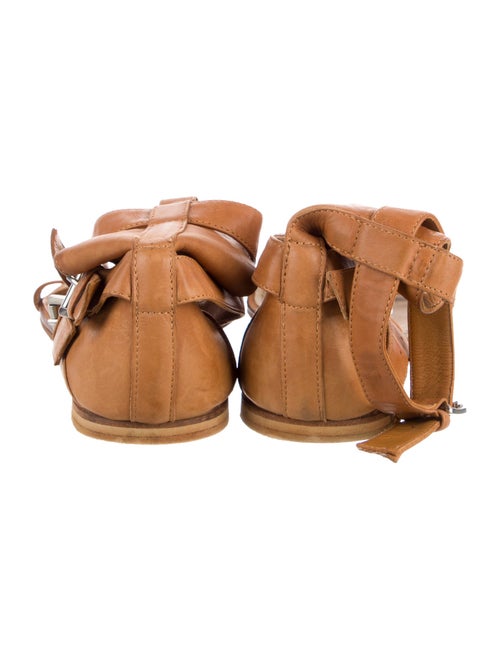 Ann Demeulemeester Leather Gladiator Sandals