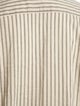 Ann Demeulemeester Silk Striped Button-Up Top