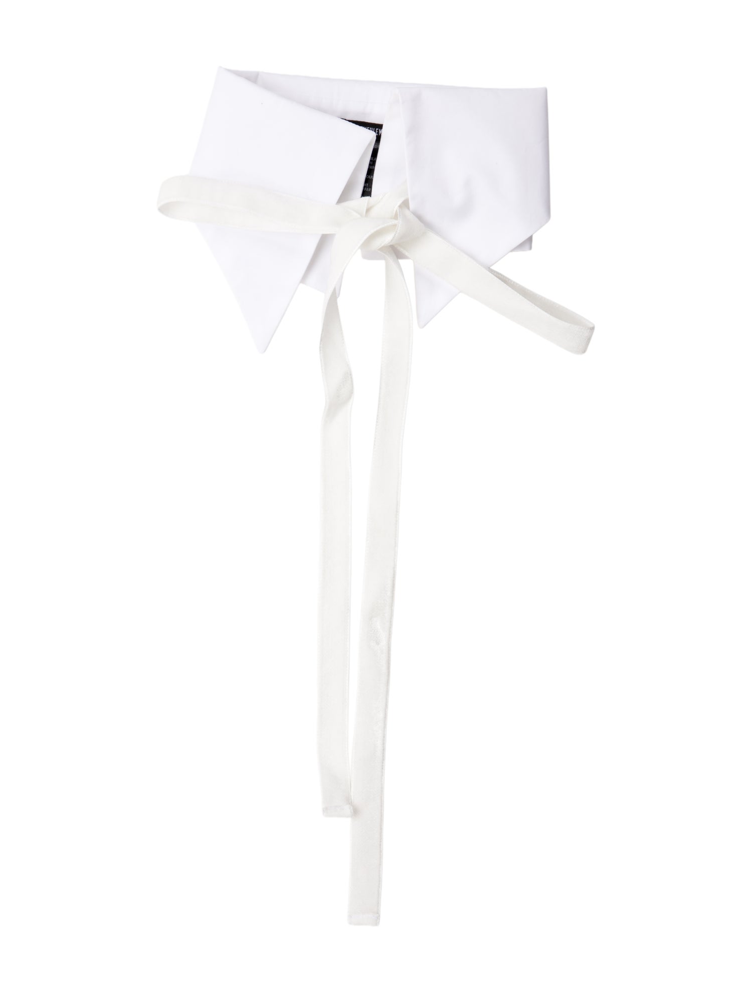 Ann Demeulemeester Cotton Poplin Collar