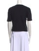Ann Demeulemeester Scoop Neck Short Sleeve T-Shirt