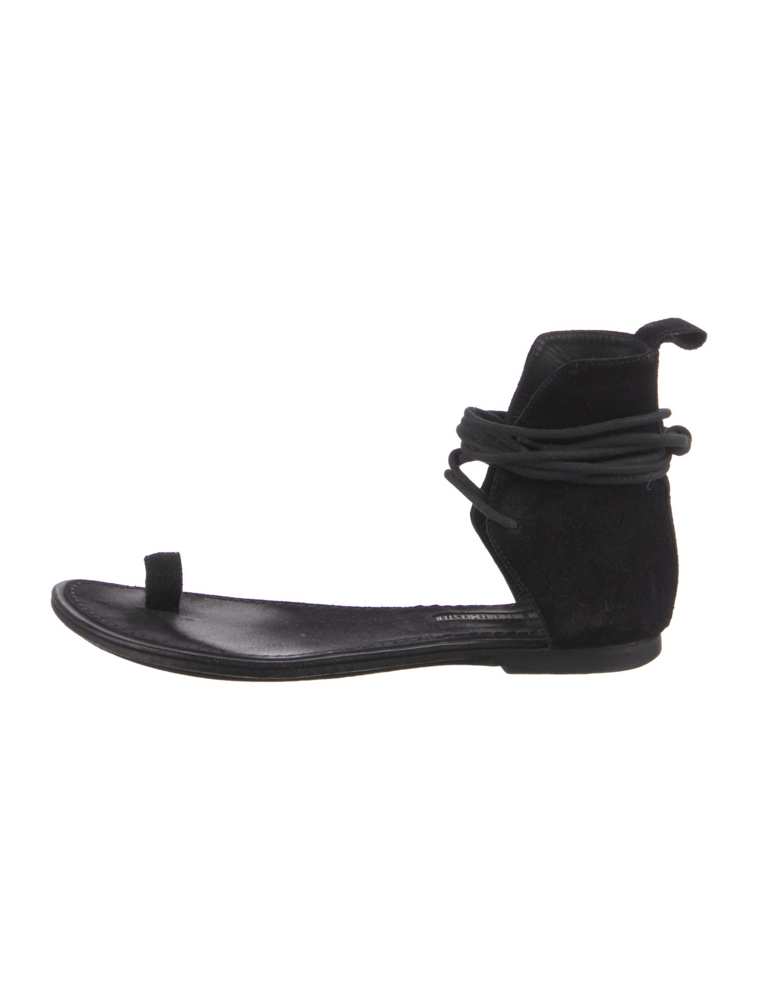 Ann Demeulemeester Suede Sandals